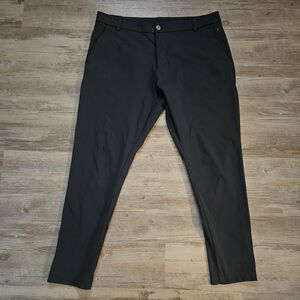 Lululemon Men's Black Abc Active Performance Pants 36